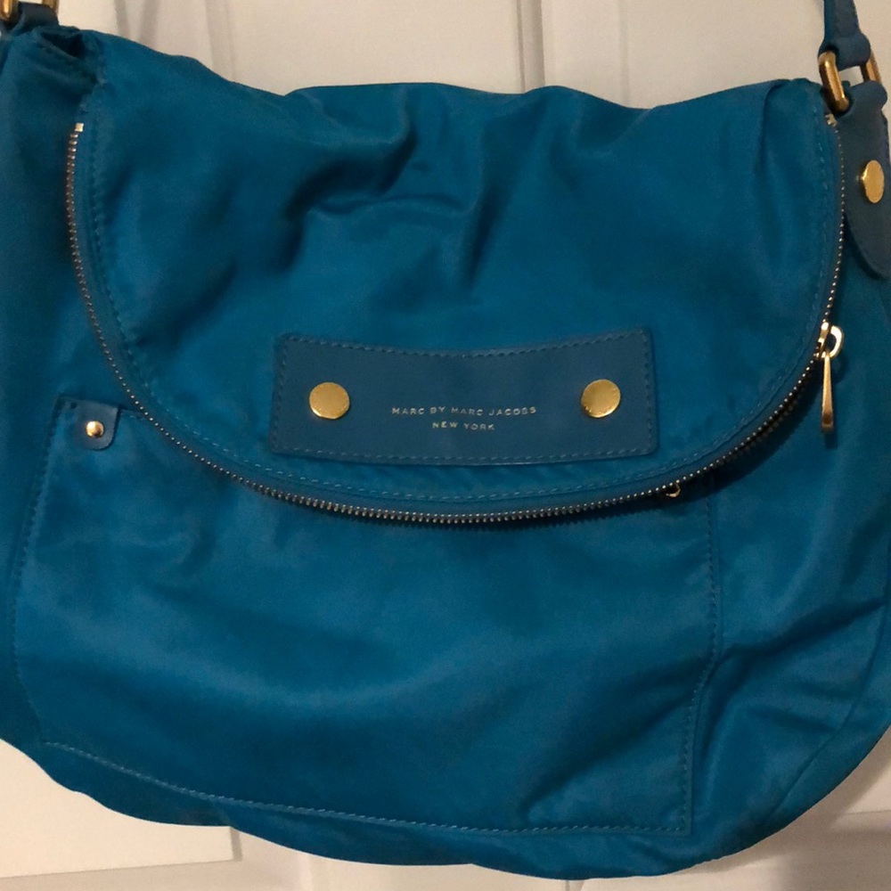 Teal Marc Jacobs crossbody